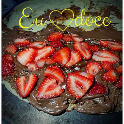 Crepe de Nutella com Morango em Bauru por Kreperie Lê Krepe