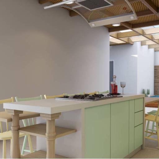 Projeto de Área de Lazer por Luiza Sforsin Bueno