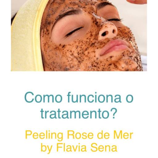 Peeling Rose de Mer | Flávia Sena Jundiaí por Flavia Sena Estética