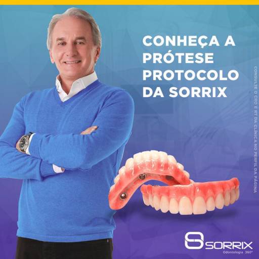 Próteses Protocolo por Sorrix Odontologia 