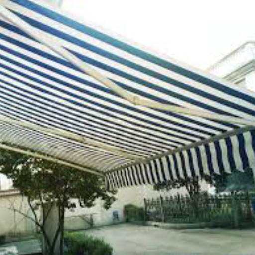 Toldo totalmente em alumínio 