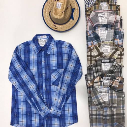 Camisa xadrez infantil por Influência Kids - Moda Infantil