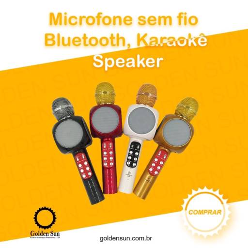 Comprar o produto de Microfone Sem Fio em Microfones pela empresa Golden Sun - Áudio e Iluminação Profissional  em São Paulo, SP por Solutudo