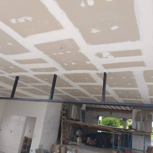 Forro acartonado de gesso por Nova Star Gesso
