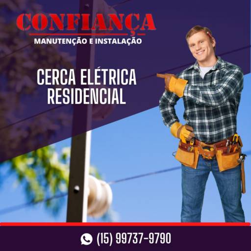 Comprar o produto de Cerca Elétrica em Eletricistas pela empresa Confiança - Manutenção e Instalação em Sorocaba, SP por Solutudo