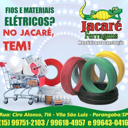 Comprar o produto de Materiais Elétricos em Materiais Elétricos pela empresa Jacaré Ferragens em Ninho Verde I Eco Residence, SP por Solutudo