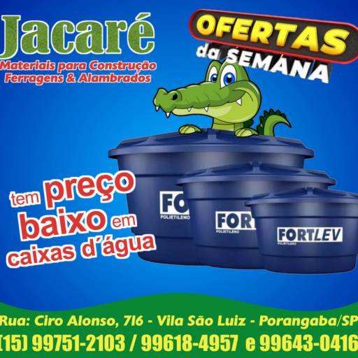 Comprar o produto de Caixa D'Água em Materiais para Construção pela empresa Jacaré Ferragens em Ninho Verde I Eco Residence, SP por Solutudo