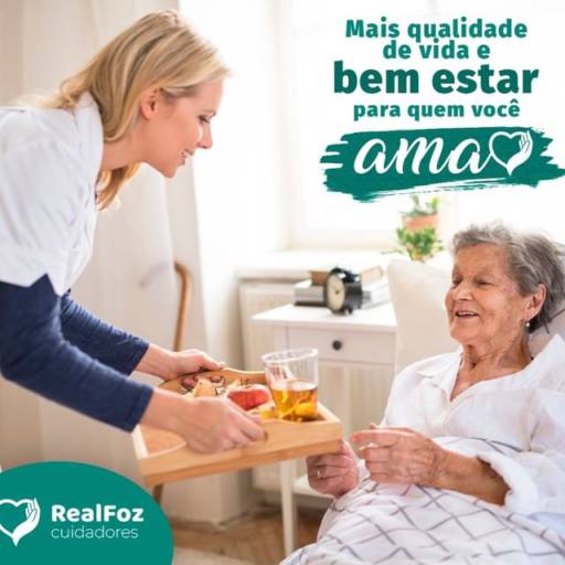 Comprar o produto de Cuidador de Idoso em Enfermeiros e Cuidadores pela empresa Real Foz Cuidadores em Foz do Iguaçu, PR por Solutudo
