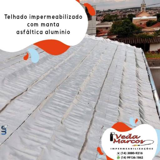 Impermeabilização de Telhado por Veda Marcos - A casa da Impermeabilização