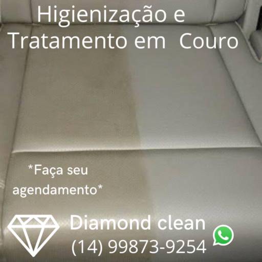NOVIDADE: Limpeza de Banco de Couro em Bauru por Diamond Clean