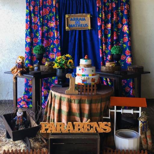 Decoração para Festa Junina em Bauru por Erica Zagatto Decorações