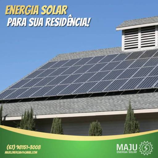 Energia Solar para Residência por Maju Energia Solar 