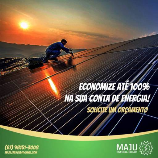 Comprar a oferta de Especialista em Energia Solar em Energia Solar pela empresa Maju Energia Solar em Dourados, MS por Solutudo