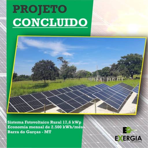 Energia Solar para Agronegócio por Exergia Engenharia