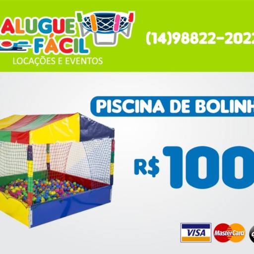 Piscina De Bolinha por Alugue Fácil - Aluguel de Brinquedos