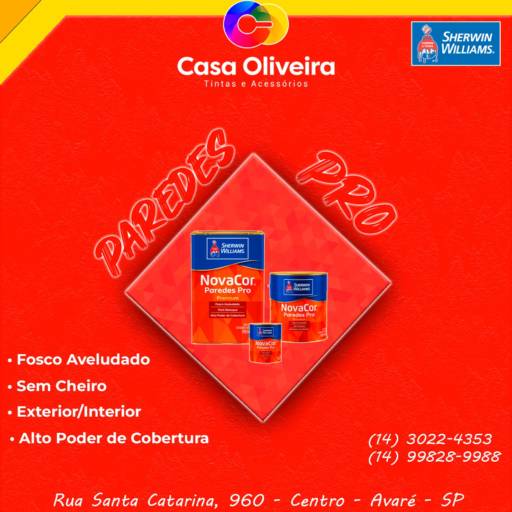 Tinta Acrílica por Casa Oliveira Tintas