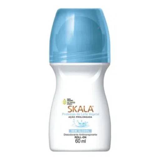 Desodorante Skala Roll On Suave Proteinas de Leite Vegetal 60 ML  por DROGARIA REDE VEREDAS - FARMÁCIA EM DIVINÓPOLIS