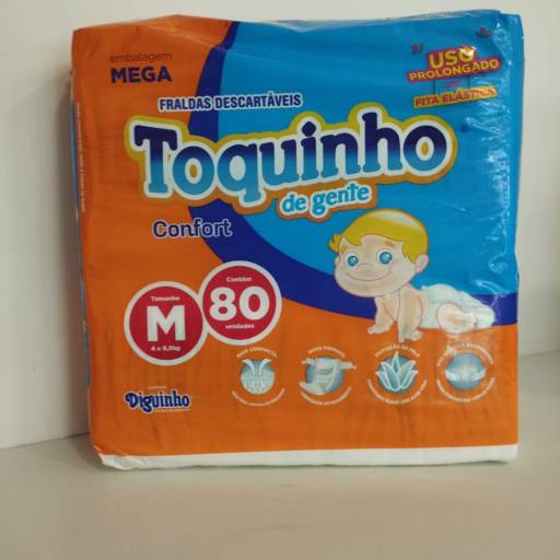 Toquinho de gente por Atacadão das Fraldas 