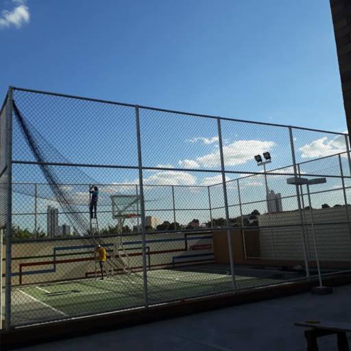 Tela de proteção para Campo de futebol
