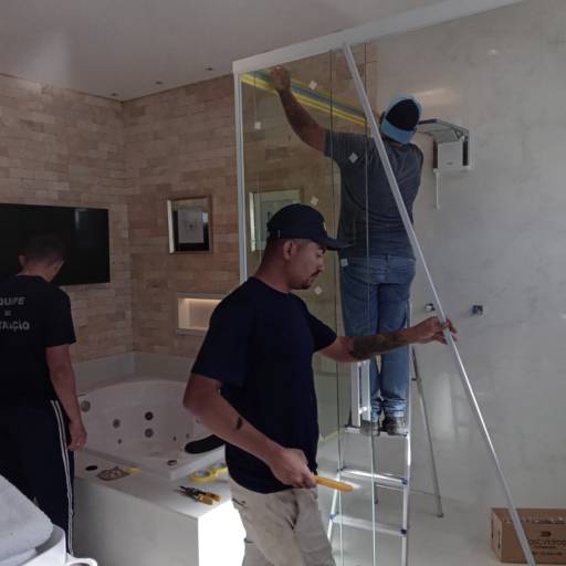 Box de Vidro Temperado em Itapetininga por Paulista Vidros - Vidraçaria e Esquadrias