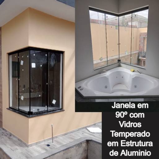Janelas de vidro temperado para residencias em Itapetininga por Paulista Vidros - Vidraçaria e Esquadrias