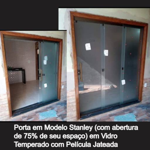 Comprar o produto de Portas em Portas pela empresa Paulista Vidros em Itapetininga, SP por Solutudo