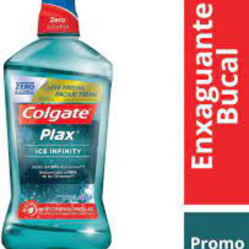 Enxaguante Bucal Colgate Plax Ice Infinity Leve 1l Pague 700ml