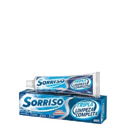 Creme Dental Sorriso Tripla Limpeza Completa 220g