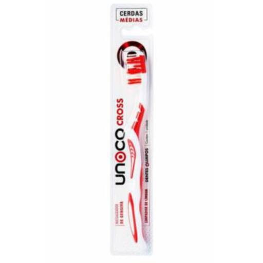 Escova Dental Cross Média Unoco 1un