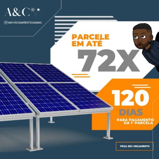 Comprar o produto de Energia Solar em Vitória  em Energia Solar pela empresa A&C Serviços Elétricos, Climatização e Energia Solar em Vitória, ES por Solutudo
