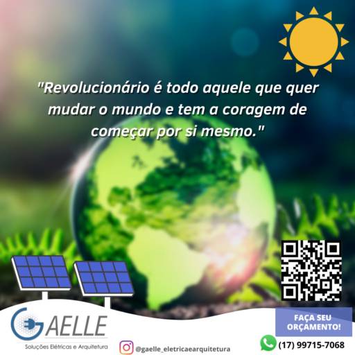 Comprar o produto de Especialista em Energia Solar em Energia Solar pela empresa Gaelle Soluções Elétricas e Arquitetura em Bady Bassitt, SP por Solutudo
