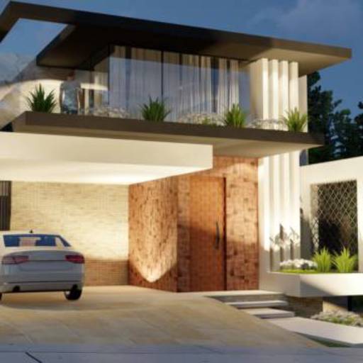 Projeto para Fachada Residencial por Glauber M.M. Souza - Arquiteto