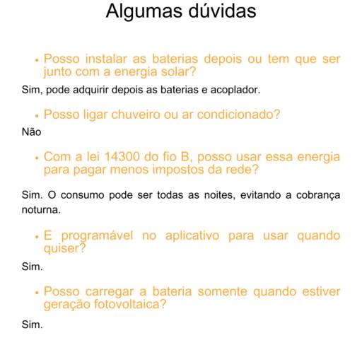 Dúvidas