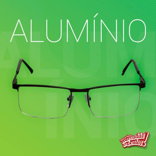 Óculos de alumínio por Mercadão dos Óculos Tatuí