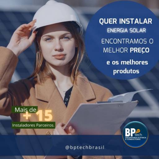 Comprar o produto de Empresa de Energia Solar em Energia Solar pela empresa Bp Tech Brasil em São Pedro da Aldeia, RJ por Solutudo