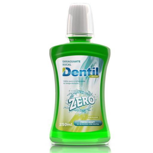 Exaguante Bucal Dentil Nature Zero Álcool com Xilitol 250ml