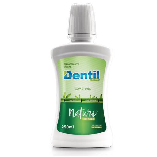 Enxaguante Bucal Dentil Nature Vegano 250ml EAN 7896246000835 PREÇO:18,99