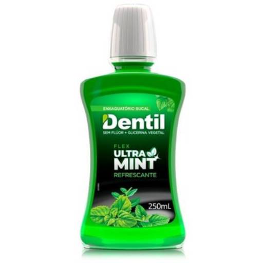 Enxaguante Bucal Dentil 250 ML Ultramint Sem Flúor
