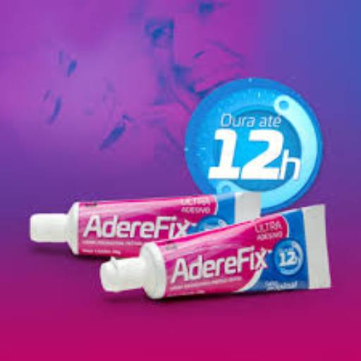 Creme Ultra Adesivo AdereFix Menta para Prótese Dental 40g