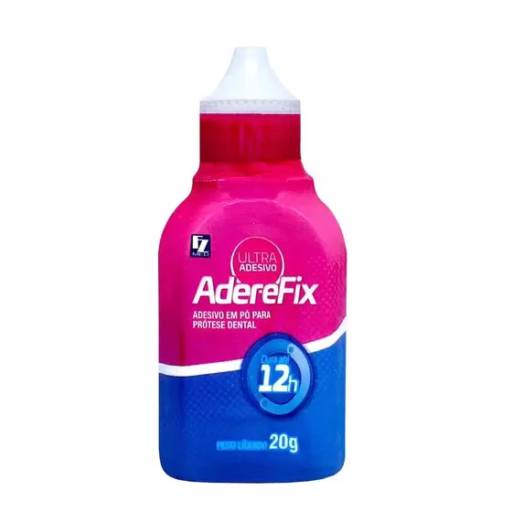 Ultra Adesivo em Pó AdereFix para Prótese Dental 20g