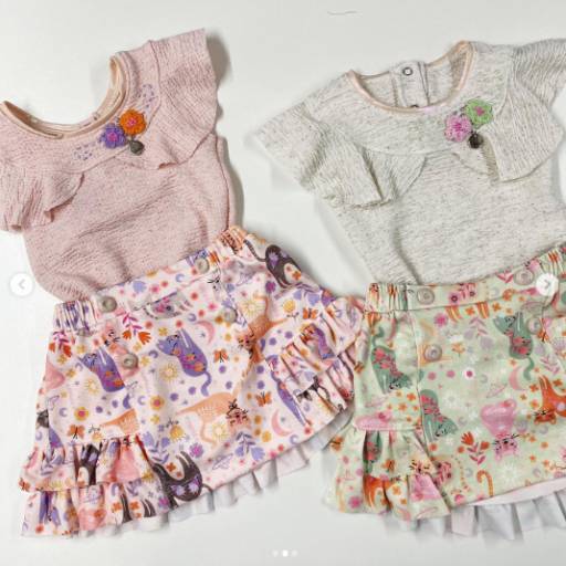 Conjunto modinha para bebê por Influência Kids - Moda Infantil