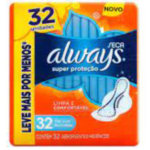 Absorvente Always C/32 Super Prot Seca C/ABAS