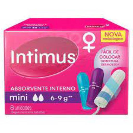 Absorvente Interno Intimus  Mini c/8  Unid