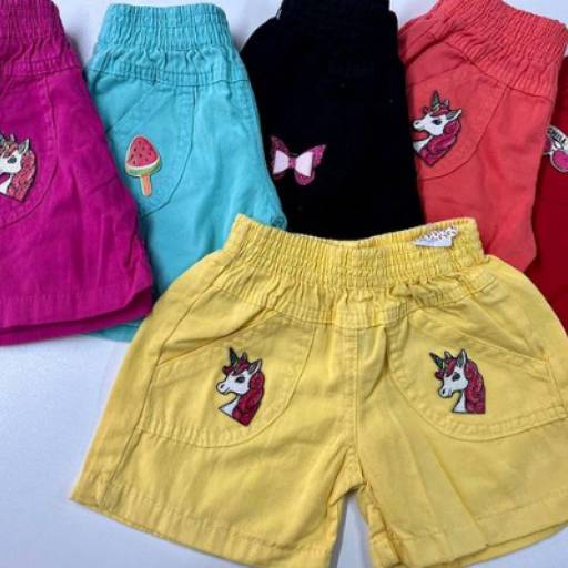 Shorts infantil para menina por Influência Kids - Moda Infantil