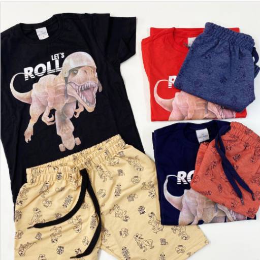 Conjunto de verão de menino por Influência Kids - Moda Infantil