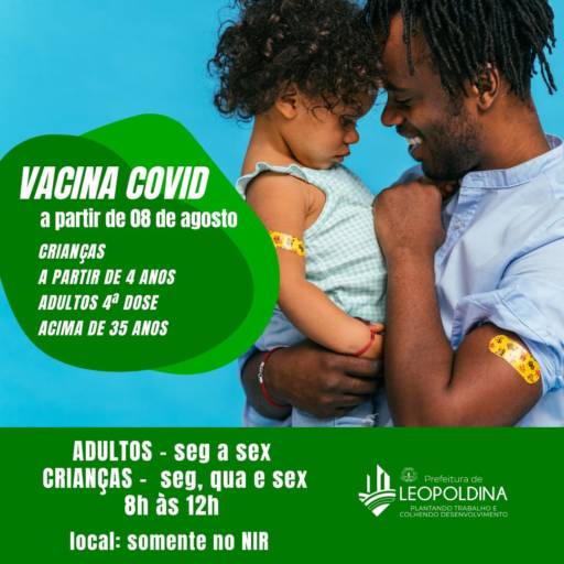 Atenção Leopoldinenses, novo local para Vacinação!