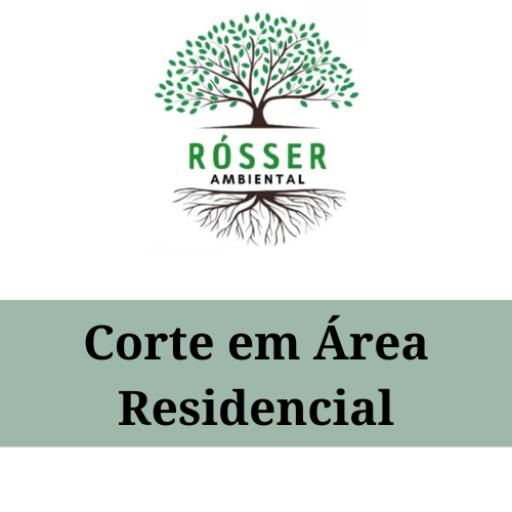 Corte em Área Residencial por Ròsser Ambiental - Poda de Árvores