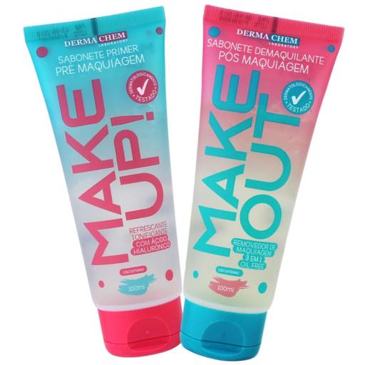 Sabonete Facial Primer Pré Maquiagem  Make Out Dermachem