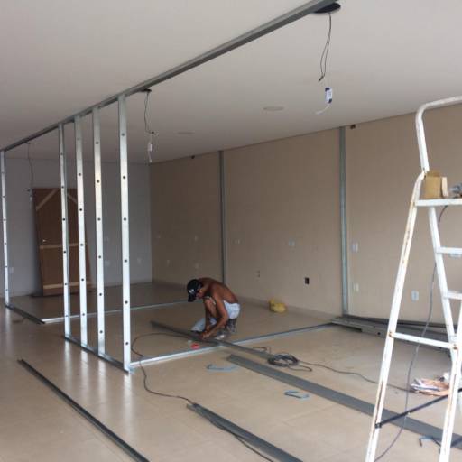 Forro acartonado de gesso