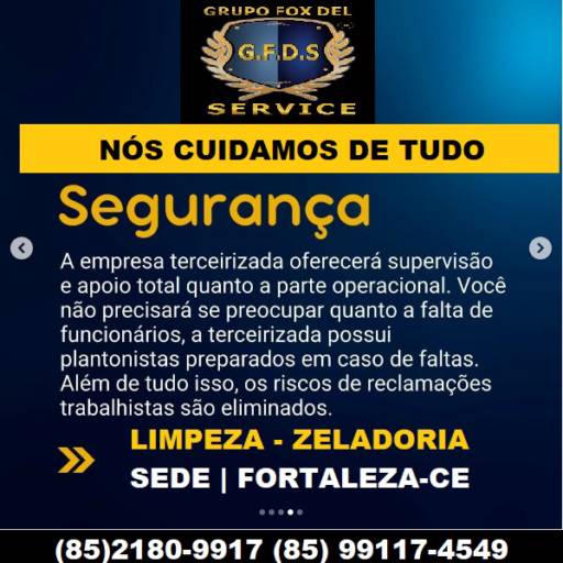 Comprar o produto de Recepção em Mesas para Recepção pela empresa Grupo Fox Del Service Portaria e Zeladoria em Fortaleza, CE por Solutudo